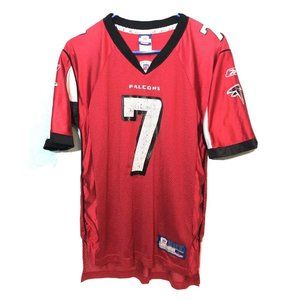 Michael Vick Football Jersey-reebok Sz. L 14-16. #7 Atlanta Falcons -Red & White